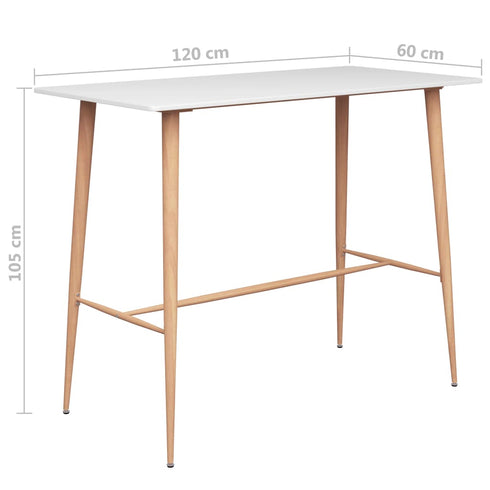 Swen Studio -  5 Piece Bar Set White